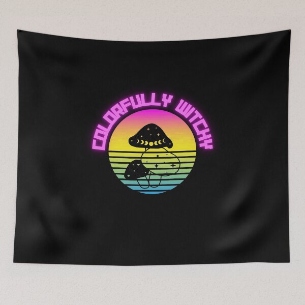 Item preview, Colorfully Bewitching Neon Sign Toadstool Pink designed and sold by Colorfully  Witchy.