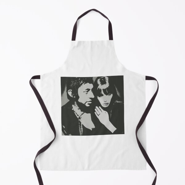 Item preview, Serge Gainsbourg_amp_ Jane Birkin Black and white portrait designed and sold by ngota7.