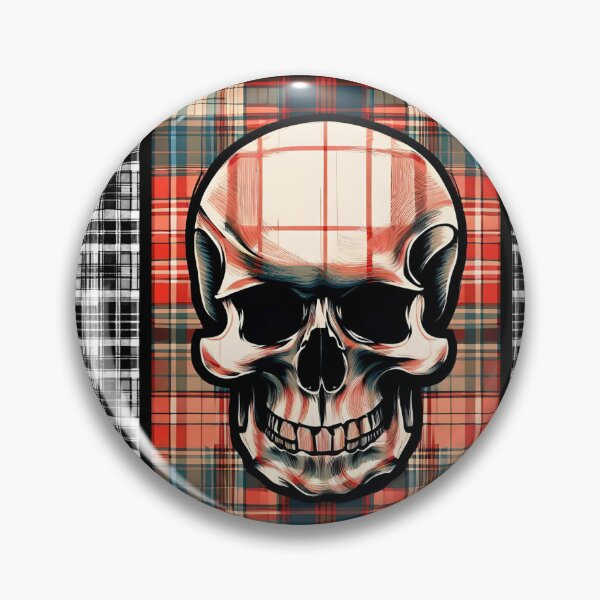 Item preview, Tartan Skull2 designed and sold by TebyArt.