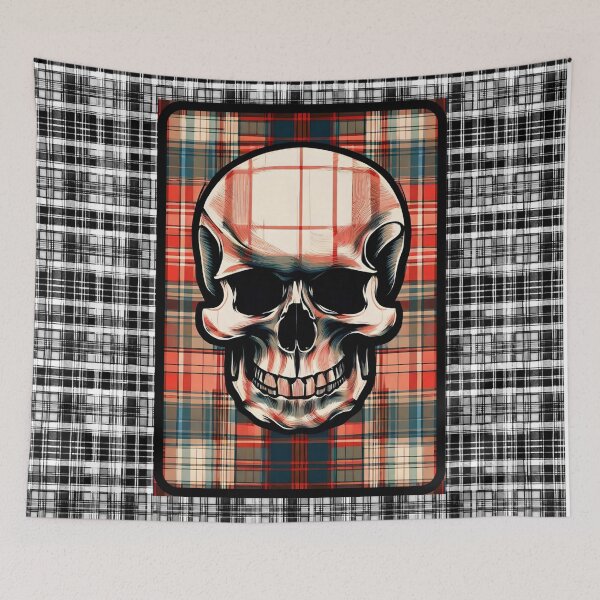 Item preview, Tartan Skull2 designed and sold by TebyArt.