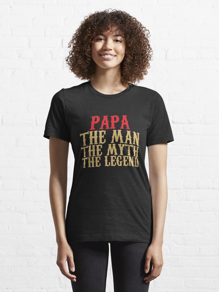 Alternative Ansicht von Papa - Der Mann, der Mythos, die Legende Essential T-Shirt