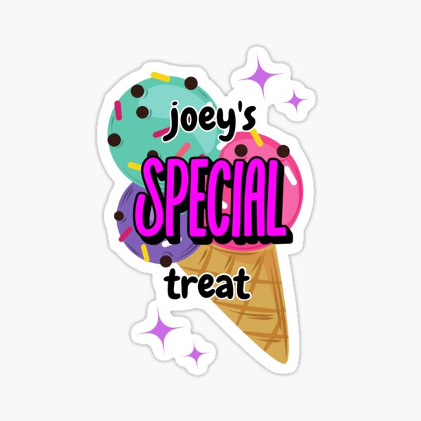 Joey’s Special Treat Sticker