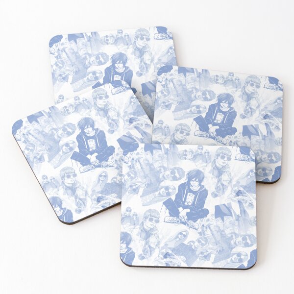 Item preview, Unpopular: Blue Toile designed and sold by Panic Jewelry & Things.