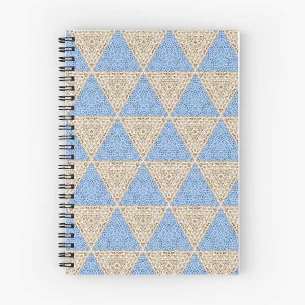 Item preview, Modern Blue Tan Burlap Texture Geo Pattern designed and sold by Sheila Wenzel Ganny.