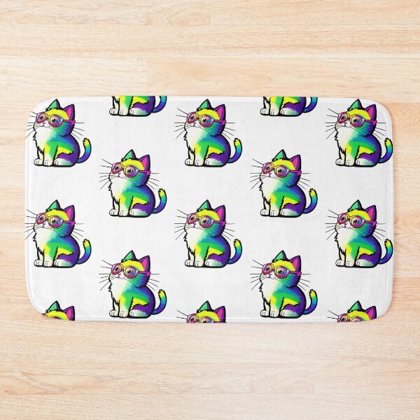 Item preview, Reading Rainbow Kitty designed and sold by PiggyWonka.
