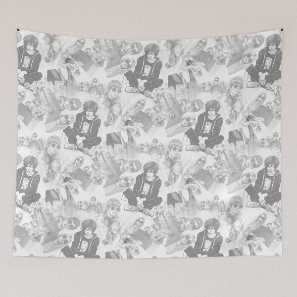 Item preview, Unpopular: Gray Toile designed and sold by Panic Jewelry & Things.