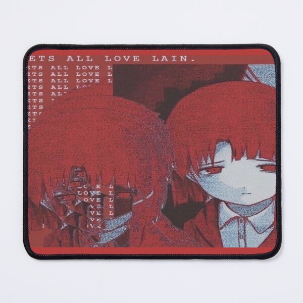 Item preview, Serial Experiments Lain Red Cybercore Aesthetic designed and sold by MerikuroCreates.