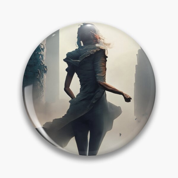 Item preview, Girl Running Through the Streets designed and sold by AlienPharaoh.