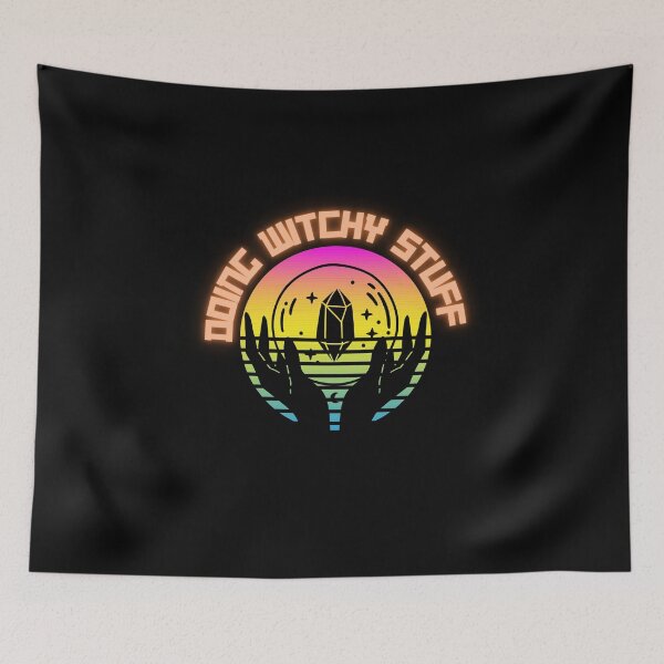 Item preview, Enchanting Neon Empowering Your Inner Magic Orange designed and sold by Colorfully  Witchy.