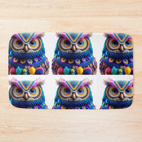 Item preview, macrame owl designed and sold by TodoDecoArt.