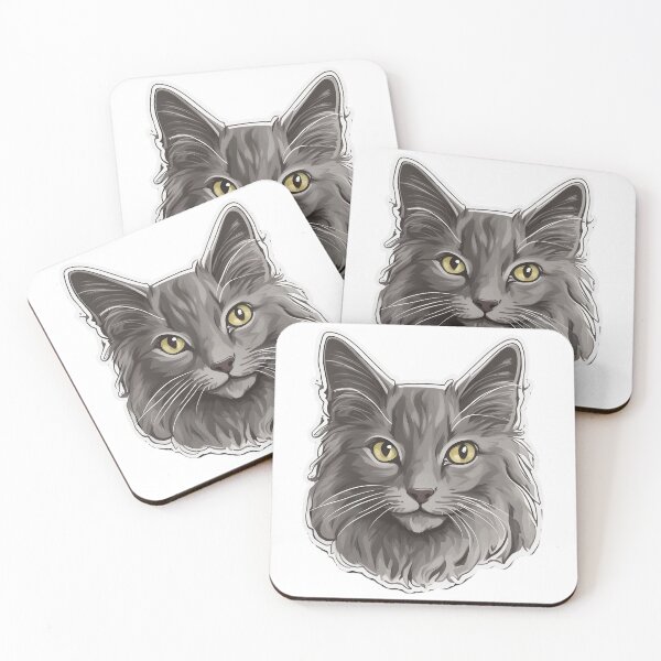 Item preview, Cute Nebelung Cat designed and sold by lee2021.