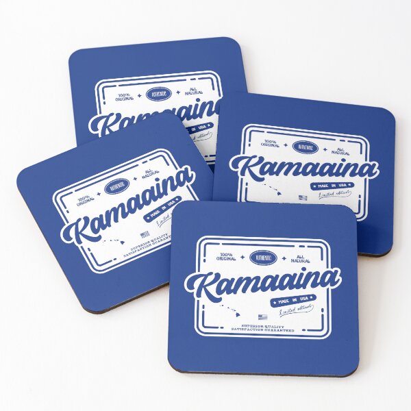 Item preview, Authentic Kamaaina Cool Vintage Light Stamp Print Hawaii Resident Gift  designed and sold by semisoberme.