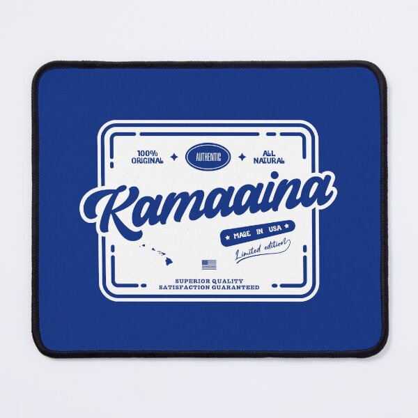 Item preview, Authentic Kamaaina Cool Vintage Light Stamp Print Hawaii Resident Gift designed and sold by semisoberme.