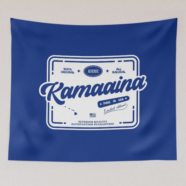 Item preview, Authentic Kamaaina Cool Vintage Light Stamp Print Hawaii Resident Gift  designed and sold by semisoberme.