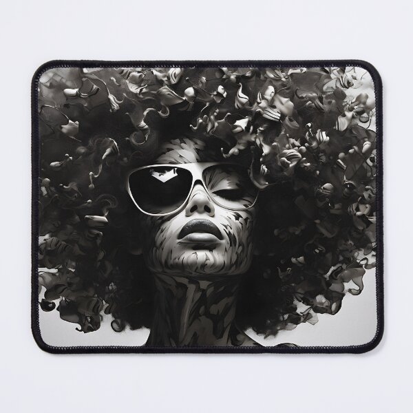 Item preview, Monochrome Afro designed and sold by NinaHeels.