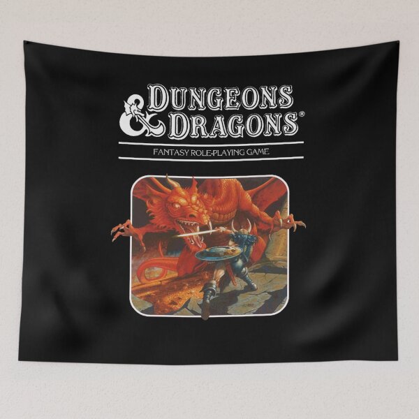 Item preview, Dungeons Dragons Base set artwork Classic  designed and sold by GretchenBrow.