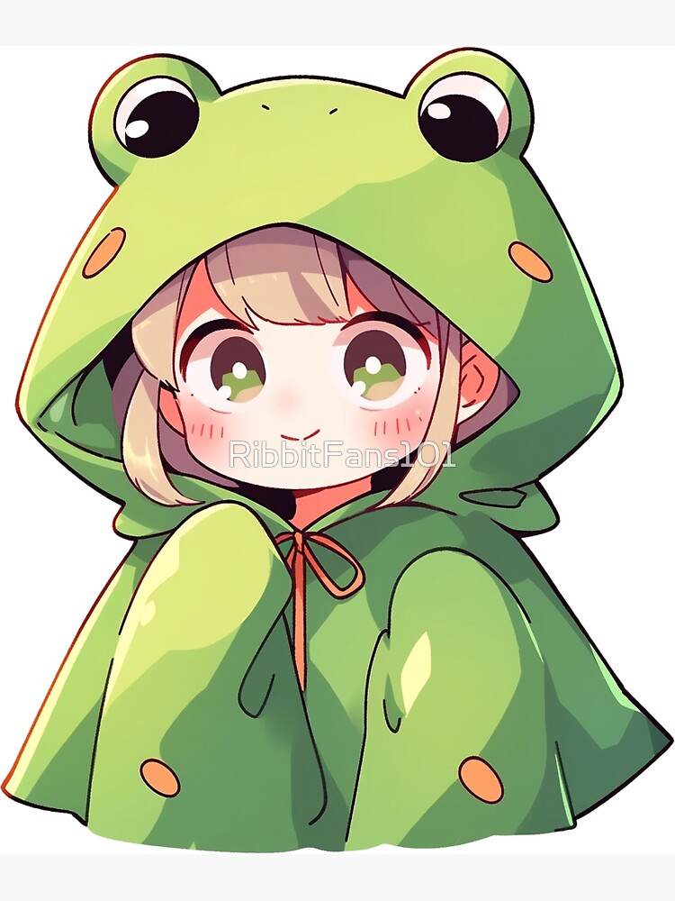 Cute Kawaii Anime Girl Is Bathing in Green Tea Cup Hoodie