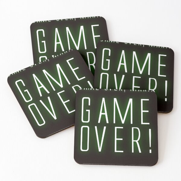 Item preview, Game over, man GAME OVER designed and sold by DoriJast.
