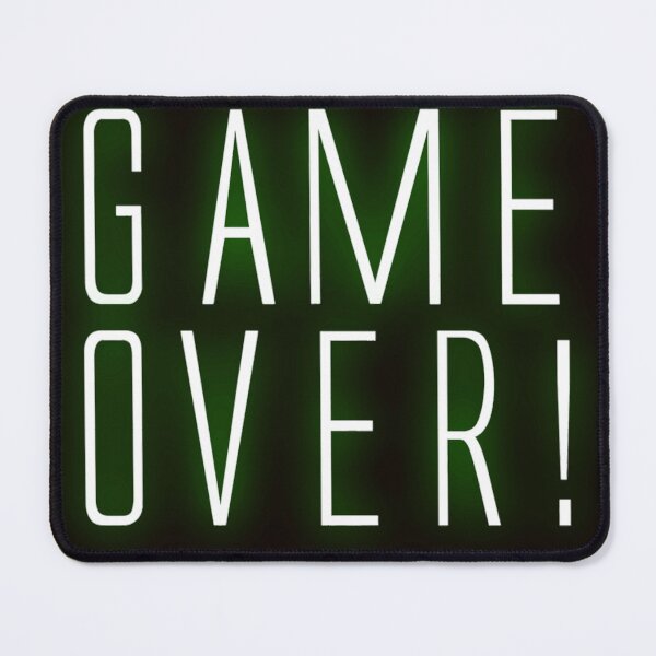 Item preview, Game over, man GAME OVER designed and sold by DoriJast.