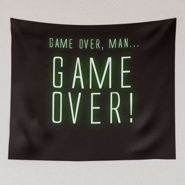 Item preview, Game over, man GAME OVER designed and sold by DoriJast.