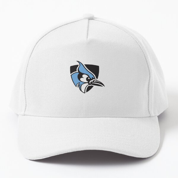 John's Hopkins Blue Jay Legacy Mascot Adjustable Hat White