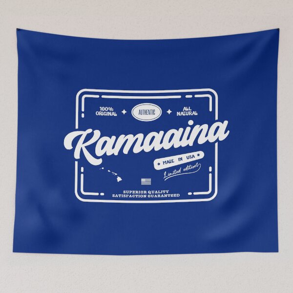 Item preview, Original Kamaaina Cool Vintage Light Stamp Print Hawaii Resident Gift  designed and sold by semisoberme.