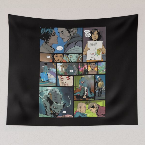 Item preview, Saga Image Comics Panel Design designed and sold by DoriJast.