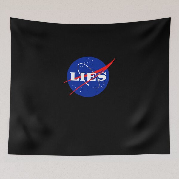 Item preview, NASA LIES LOGO  designed and sold by TeresaHack.