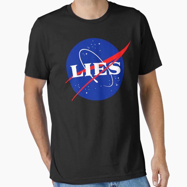Item preview, NASA LIES LOGO  designed and sold by TeresaHack.