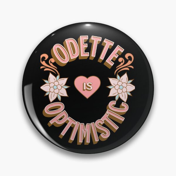 Item preview, Odette is Optimistic - First Names - Birthday Gifts - Alliteration Fans designed and sold by grover-stolia.