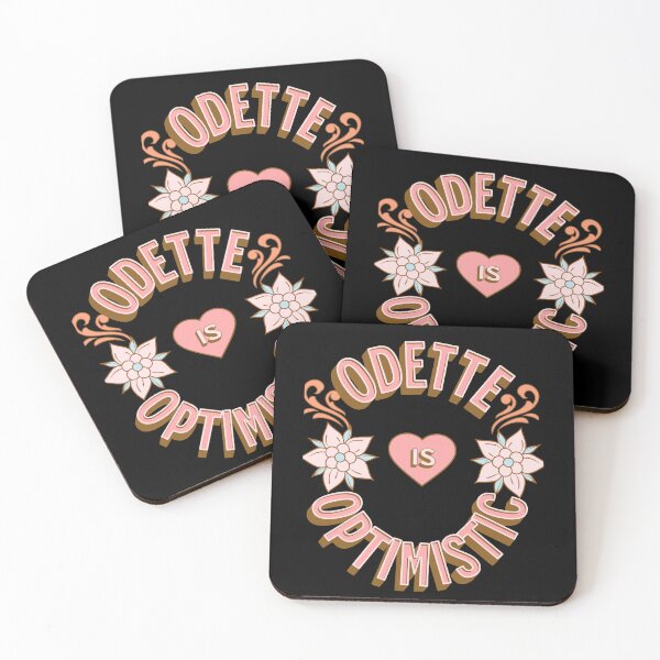 Item preview, Odette is Optimistic - First Names - Birthday Gifts - Alliteration Fans designed and sold by grover-stolia.
