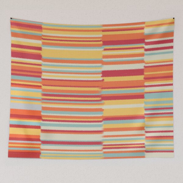Item preview, Retro Vibes Stripes Pattern #2 designed and sold by adriablack.