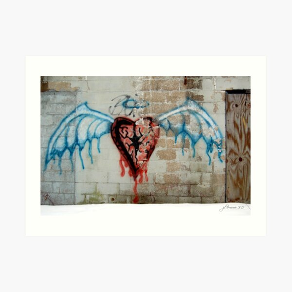 Broken Angel Art Print