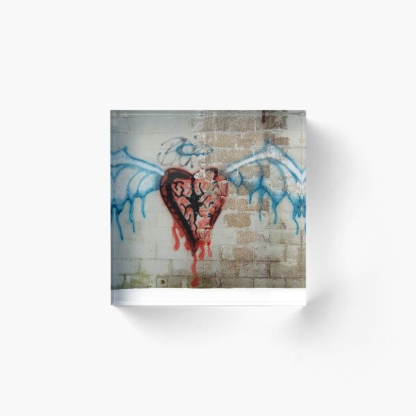 Broken Angel Acrylic Block