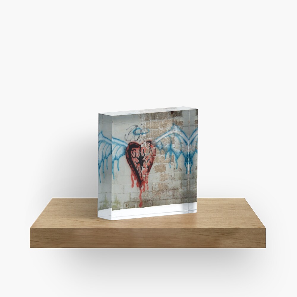 Broken Angel Acrylic Block