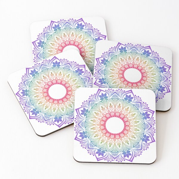 Item preview, Rainbow Mandala designed and sold by CostumeKat.