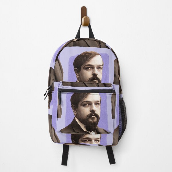 Item preview, French Composer Claude Debussy - purple - illustration  designed and sold by Litstoy.