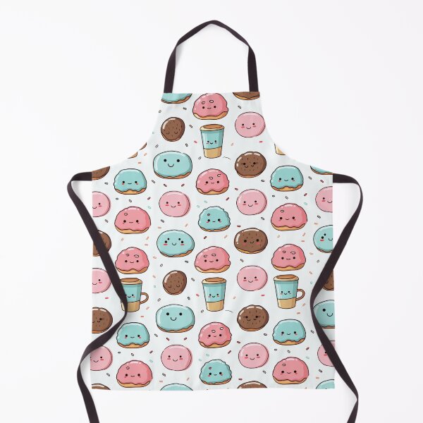 Item preview, xSweet Mornings: Seamless Patterns of Morning Coffee Cups, Doughnuts, Cookies, and Cakes designed and sold by AlienSkinEyes.