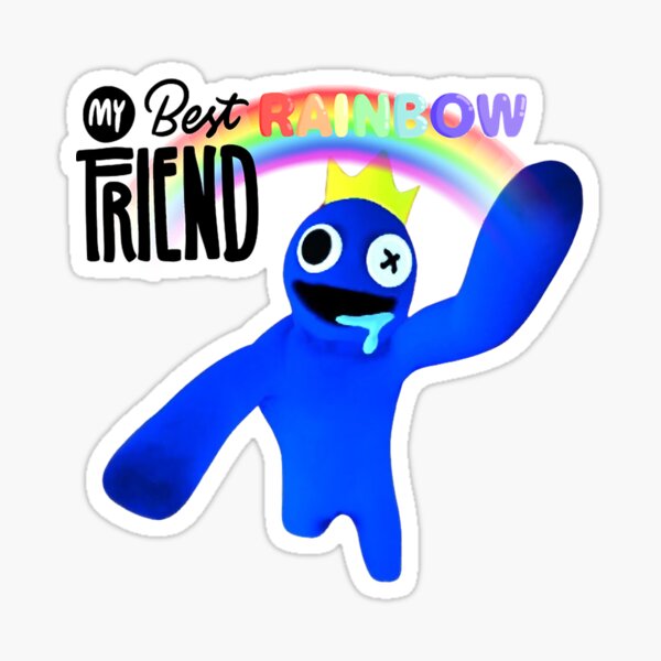 Rainbow Friend Red Sticker - Rainbow friend red - Discover & Share