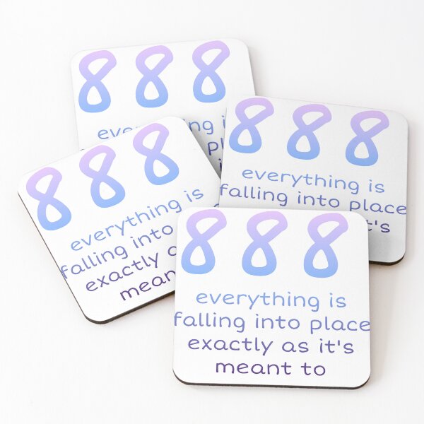 Item preview, 888 Angel Number & Quote designed and sold by LivChrisDesigns.