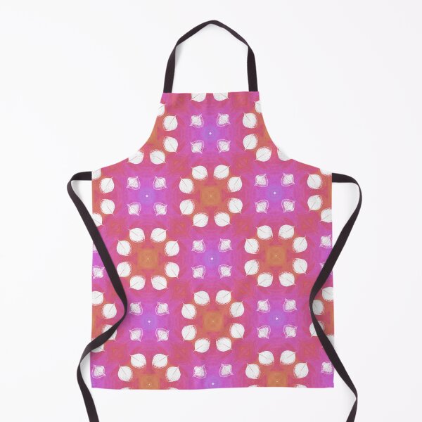 Item preview, Leafy pattern - pink, orange, white designed and sold by artbyganga.