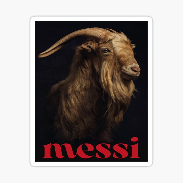 Goal 10 Messi Inter Miami Sticker