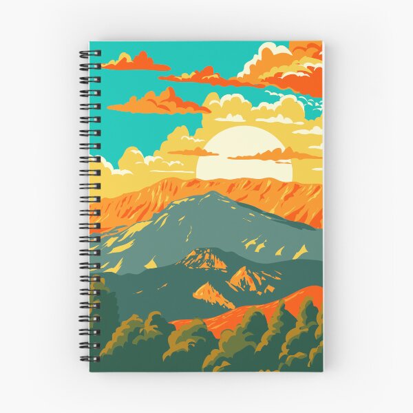 Item preview, Mount Parnassus in Parnassos National Woodland Park Greece WPA Art Deco Poster  designed and sold by patrimonio.