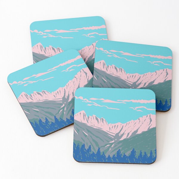 Item preview, Mount Olympus in Olympos National Woodland Park Greece WPA Art Deco Poster designed and sold by patrimonio.