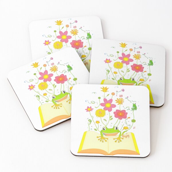 Item preview, Frog is mad about reading designed and sold by YourStoryStudio.