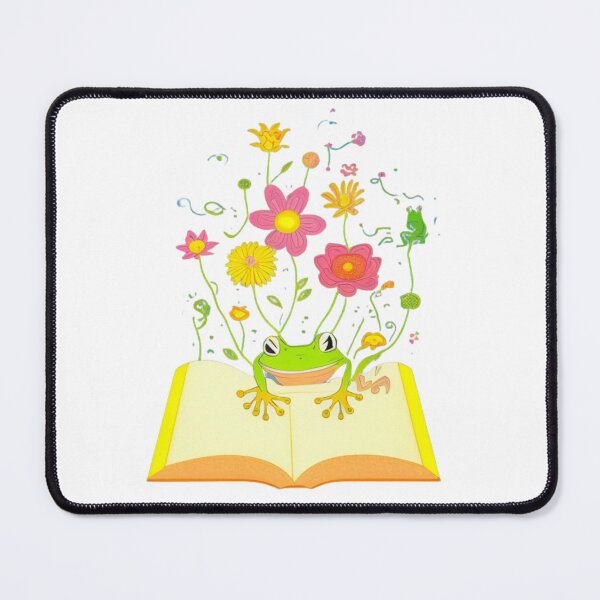 Item preview, Frog is mad about reading designed and sold by YourStoryStudio.
