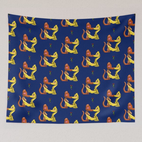 Item preview, Orange X Yellow Mistletoe (Rainbow Friends) designed and sold by Avianasimons.
