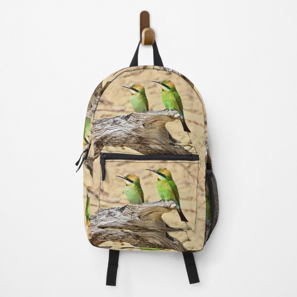 Item preview, Rainbow Bee-eaters beach log number 2 designed and sold by Mark Grimsley.