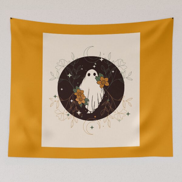 Item preview, Ethereal Spirits Ghostly Moonlight Blooms designed and sold by Colorfully  Witchy.