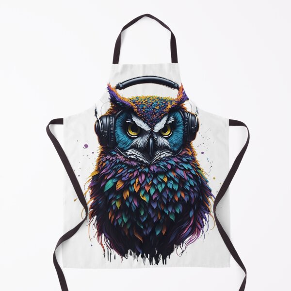 Item preview, Jungle Majesty: Enchanting Owl Amidst Nature's Canopy designed and sold by irosh madushan.